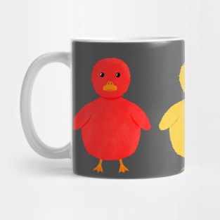 Traffic light ducks Mug